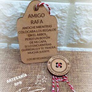 boton tarjeta reyes magos