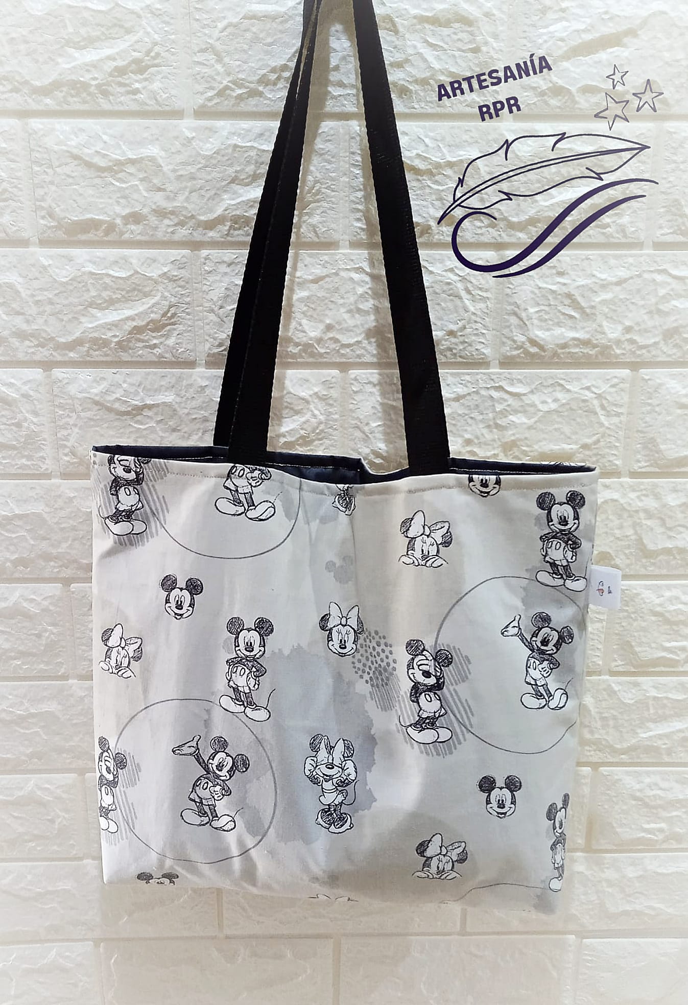 Tote bag Mickey