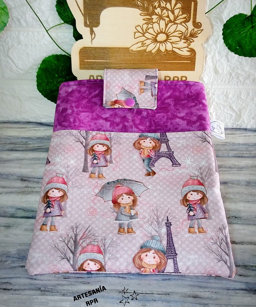 Funda de libro paris