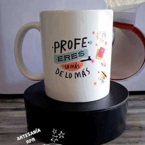 Taza cerámica profes