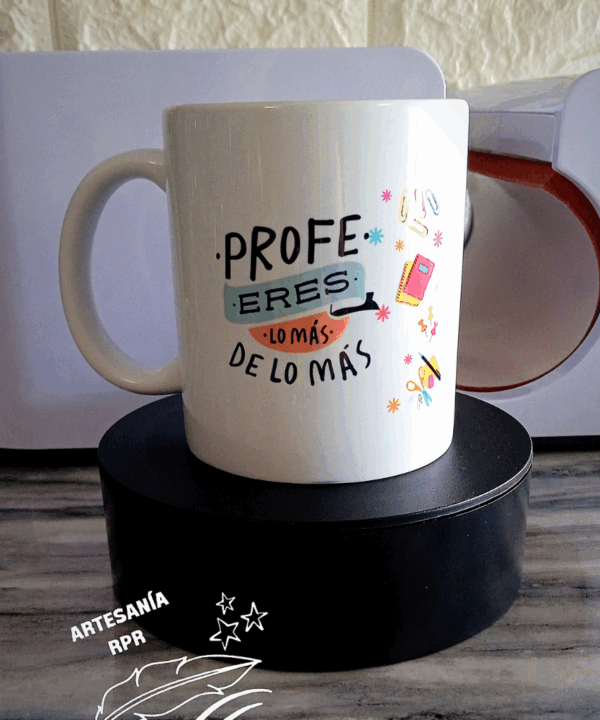 Taza cerámica profes