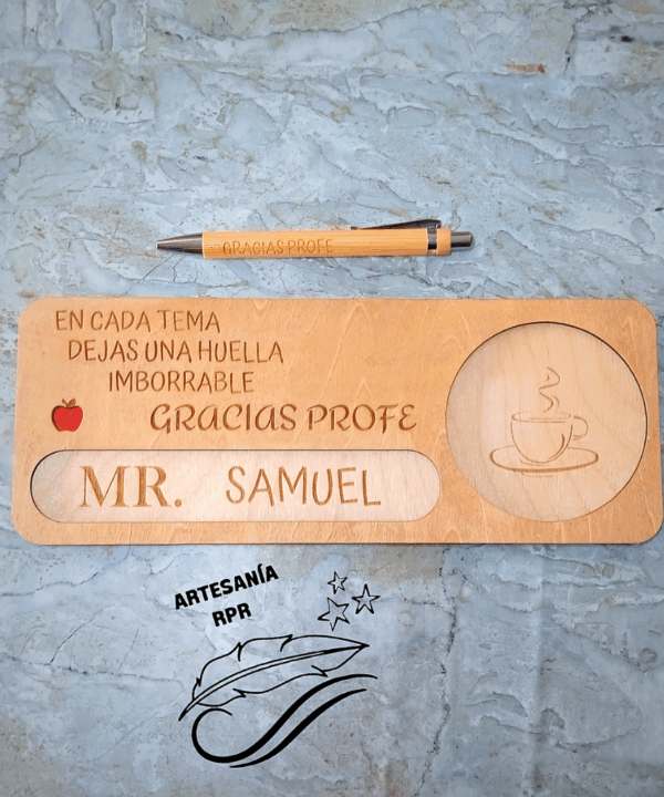 bandeja profesor