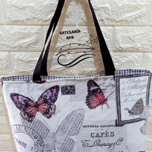 bolso acolchado hecho a mano