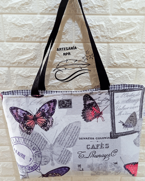 bolso acolchado hecho a mano