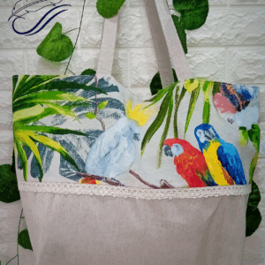 Bolso capazo hecho a mano