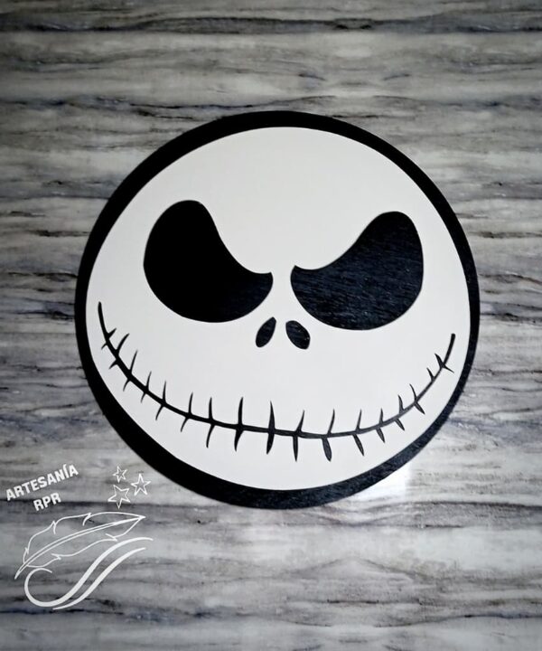 Cartel madera jack