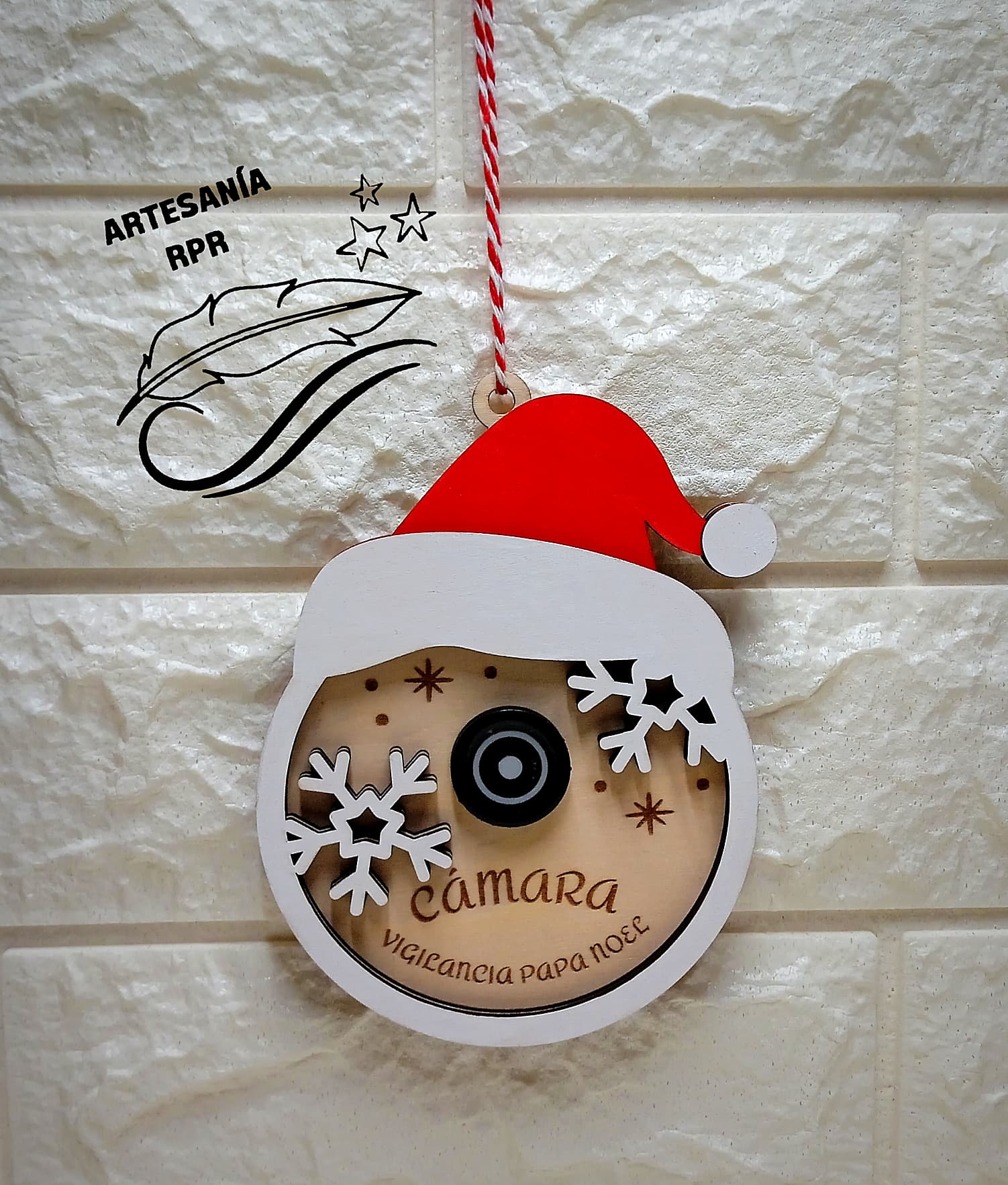 bola camara espia papa noel