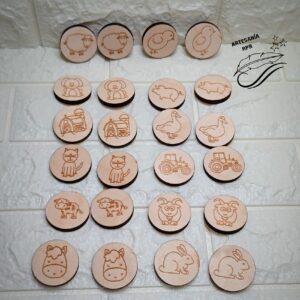 juego busca la pareja animalitos