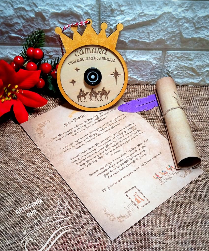 Bola Cámara Espía Reyes Magos