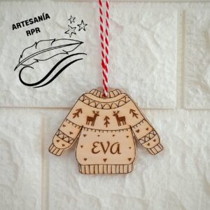 adorno jersey navidad