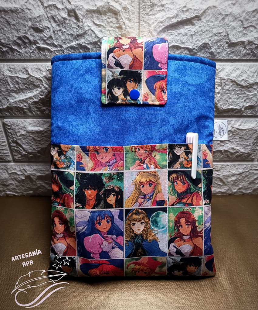 funda de libro anime 2