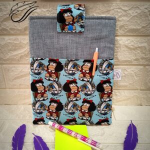 funda de libro mafalda