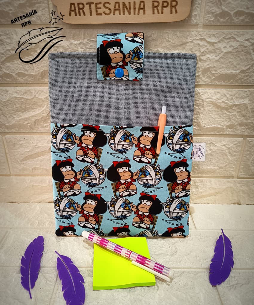 Funda de libro Mafalda