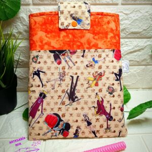 Funda de libro one piece