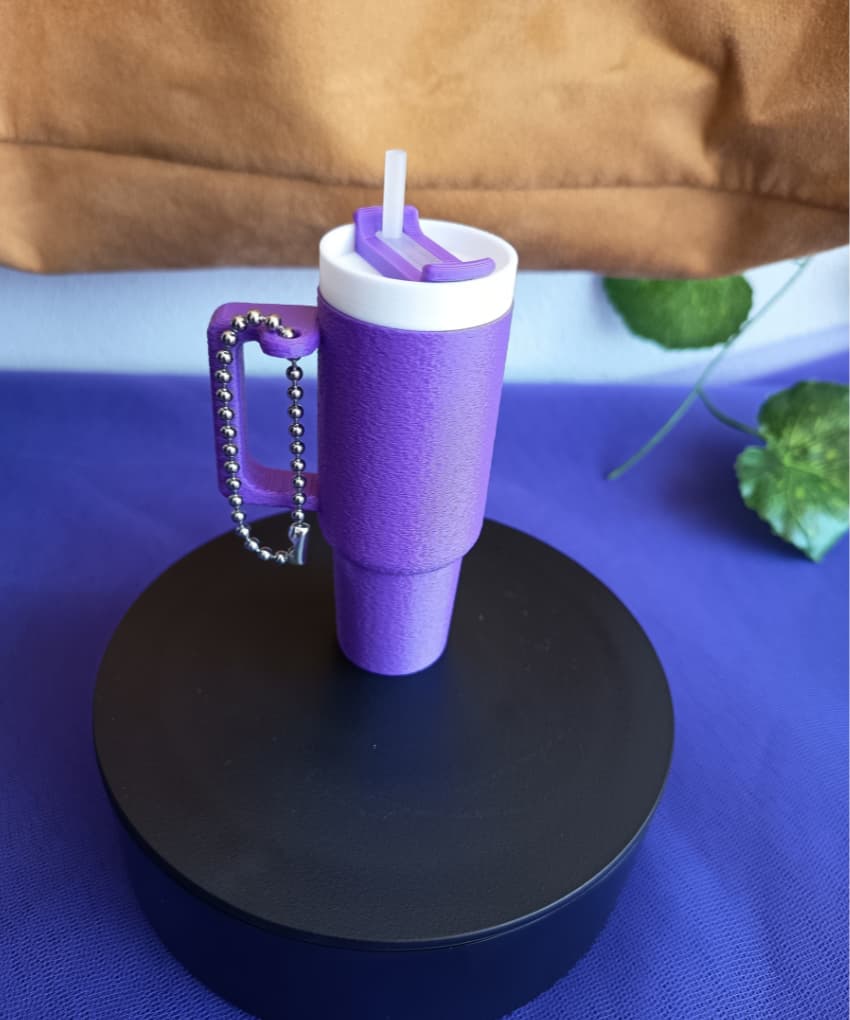 Llavero porta labial 3D